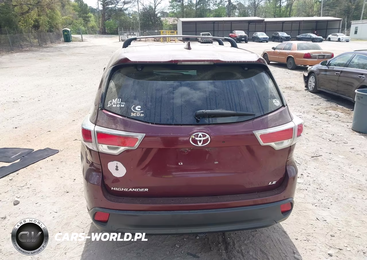 2014 Toyota Highlander Le Plus V6 VIN:5TDZKRFH3ES022887 - 17