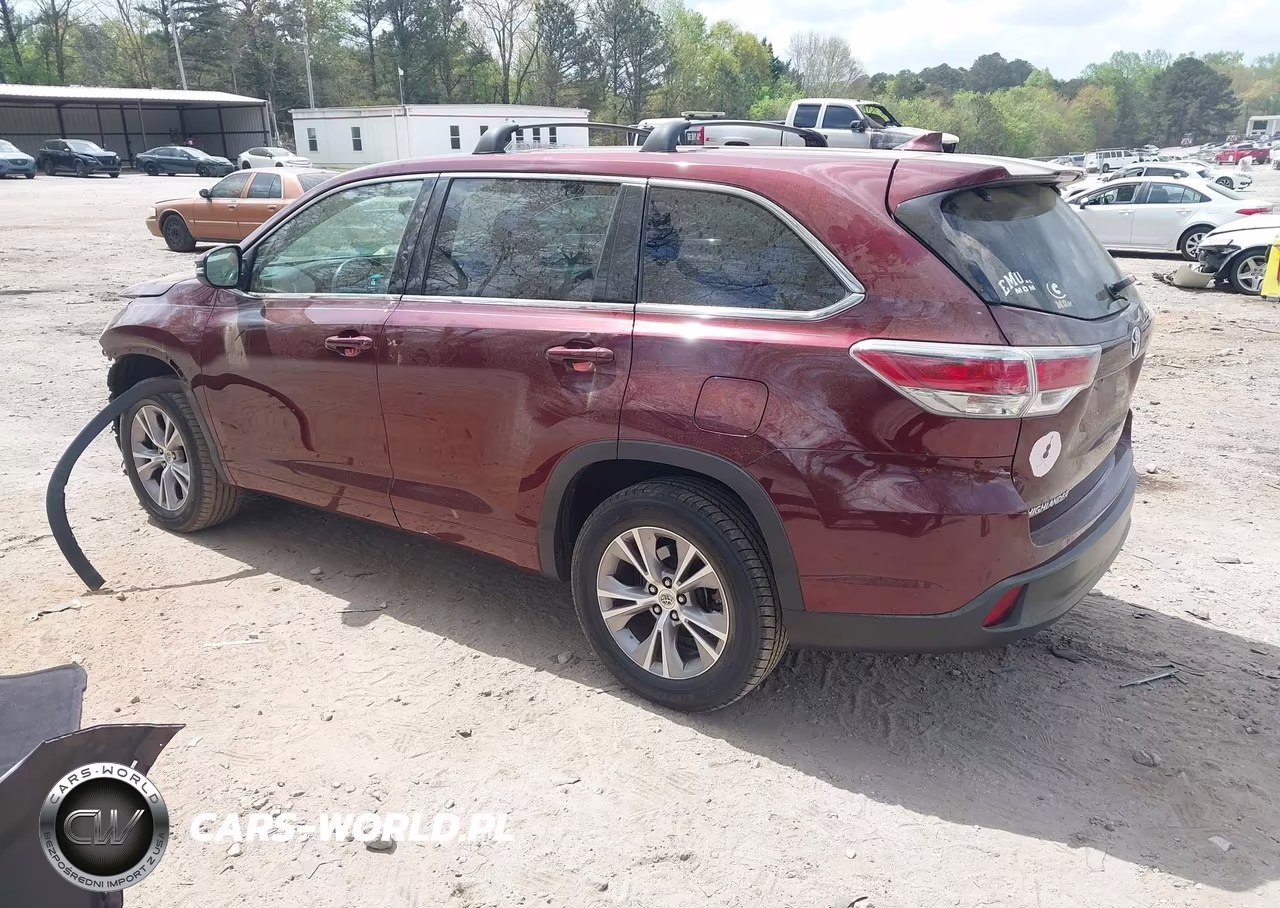 2014 Toyota Highlander Le Plus V6 VIN:5TDZKRFH3ES022887 - 3