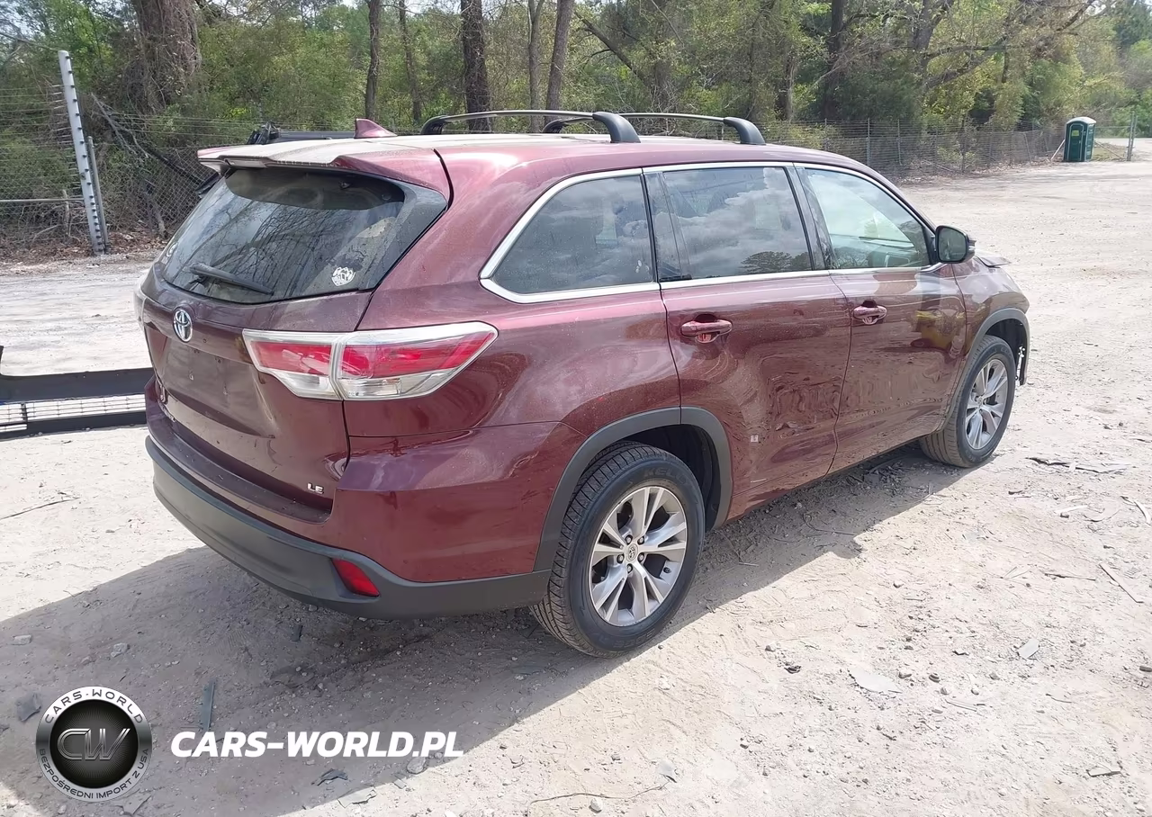 2014 Toyota Highlander Le Plus V6 VIN:5TDZKRFH3ES022887 - 4