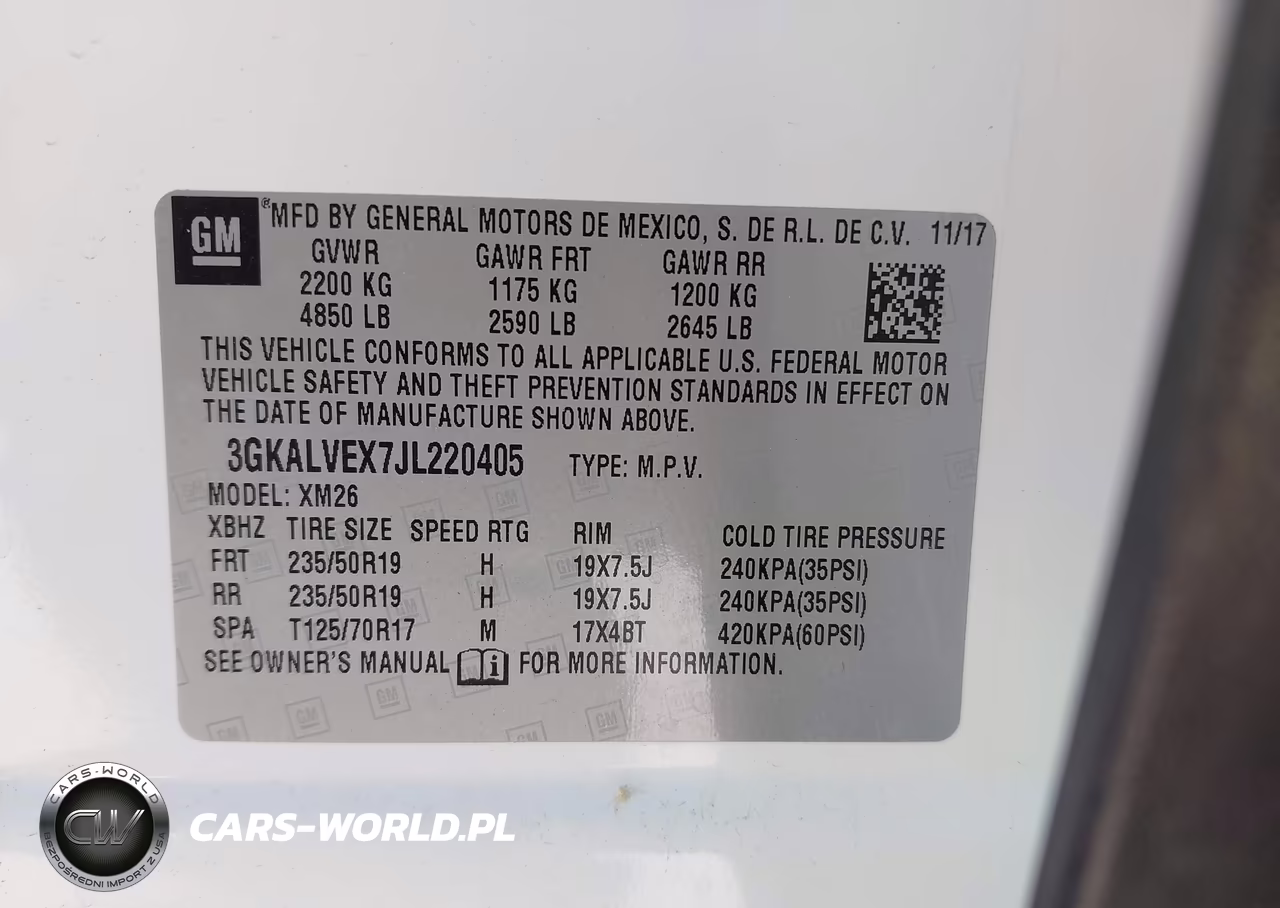 2018 GMC Terrain Slt VIN:3GKALVEX7JL220405 - 9