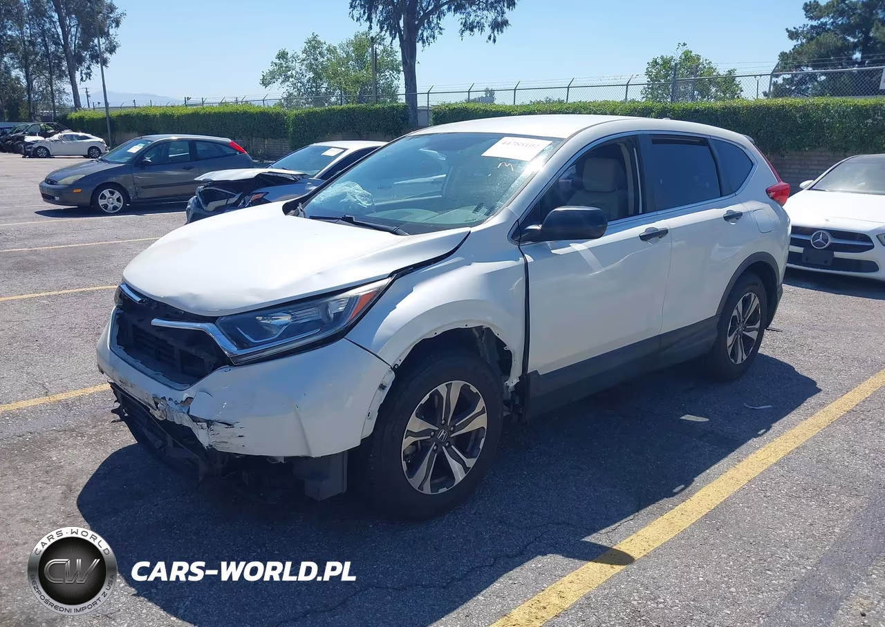 2018 Honda Cr-V Lx VIN:5J6RW5H39JL000428 - 2
