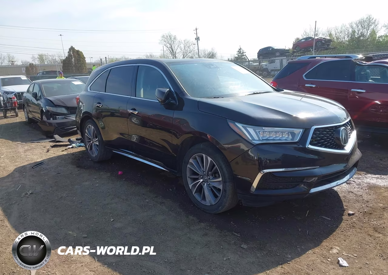 2018 Acura Mdx Technology Package Acurawatch Plus Pkg