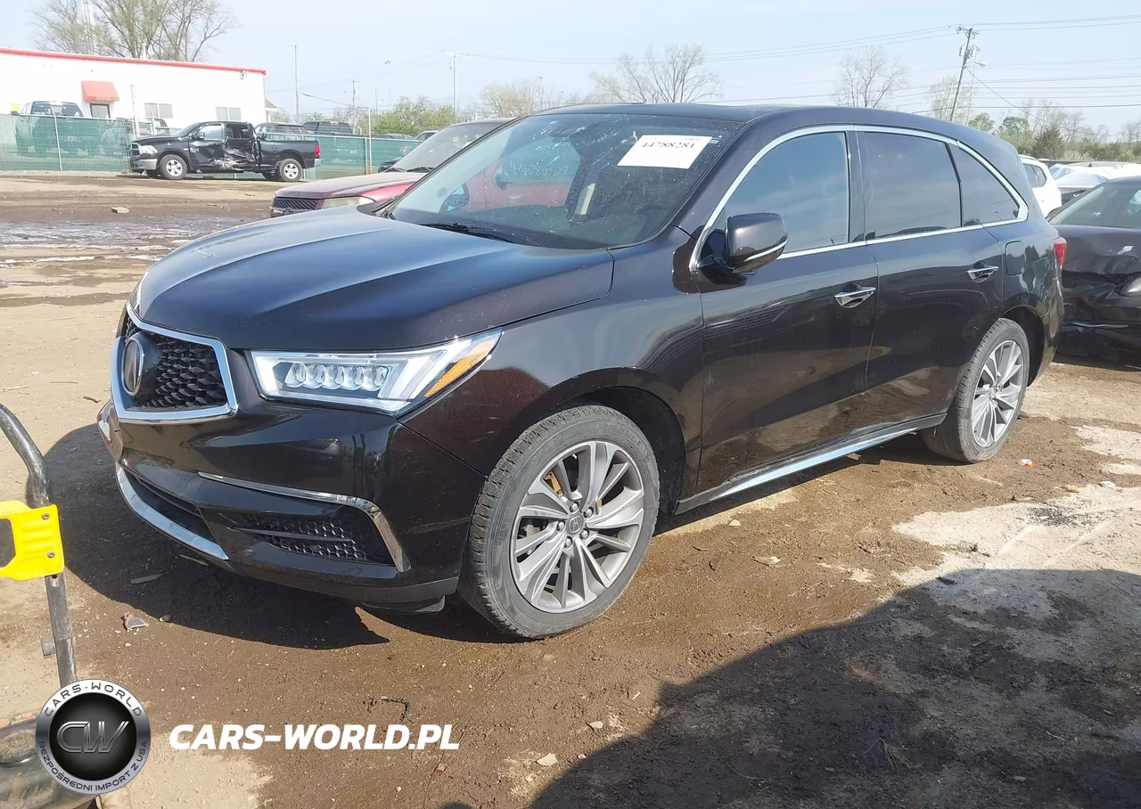 2018 Acura Mdx Technology Package Acurawatch Plus Pkg VIN:5J8YD4H54JL012443 - 2