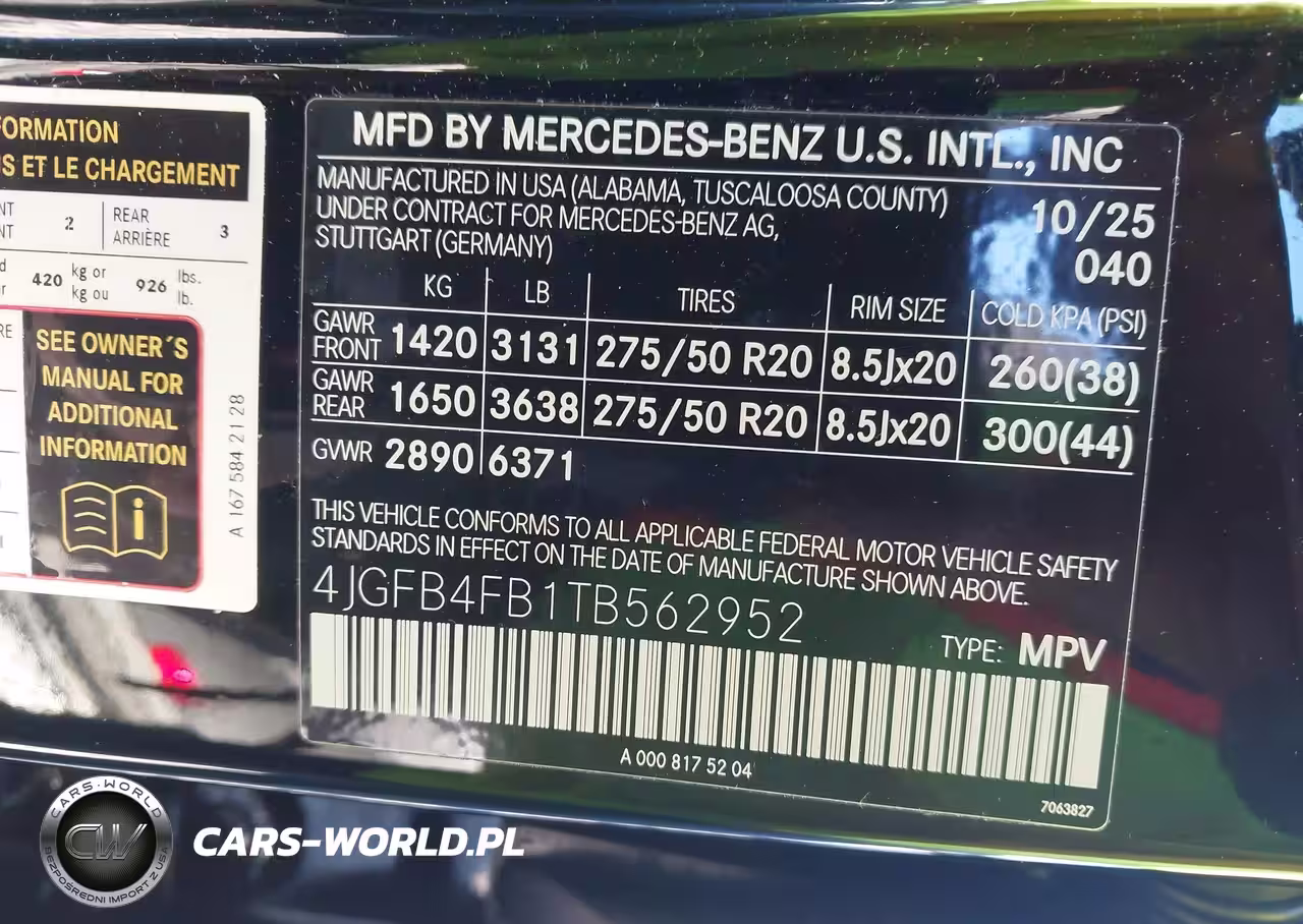 2026 Mercedes-Benz Gle 350 VIN:4JGFB4FB1TB562952 - 9