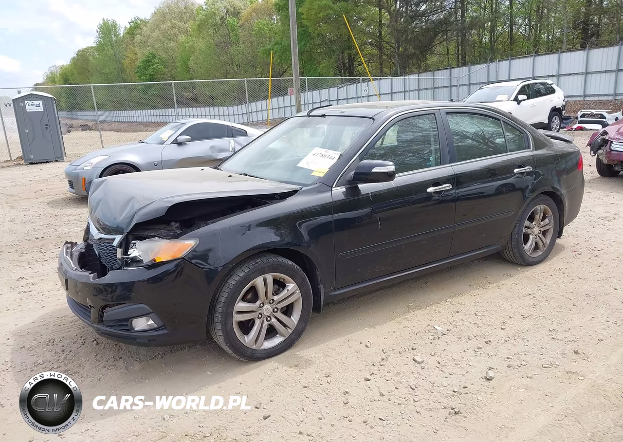 2009 Kia Optima Sx VIN:KNAGE228195331035 - 2