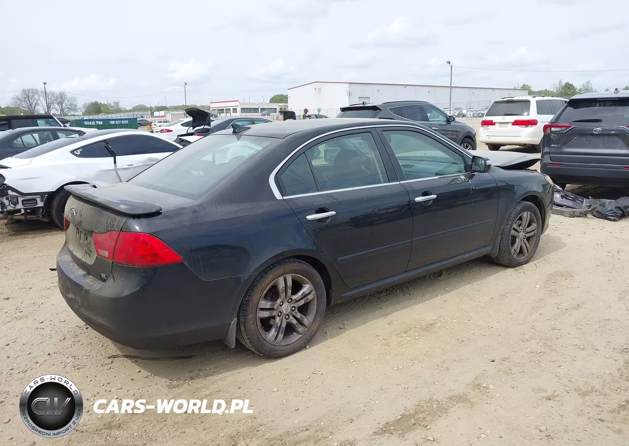 2009 Kia Optima Sx VIN:KNAGE228195331035 - 4