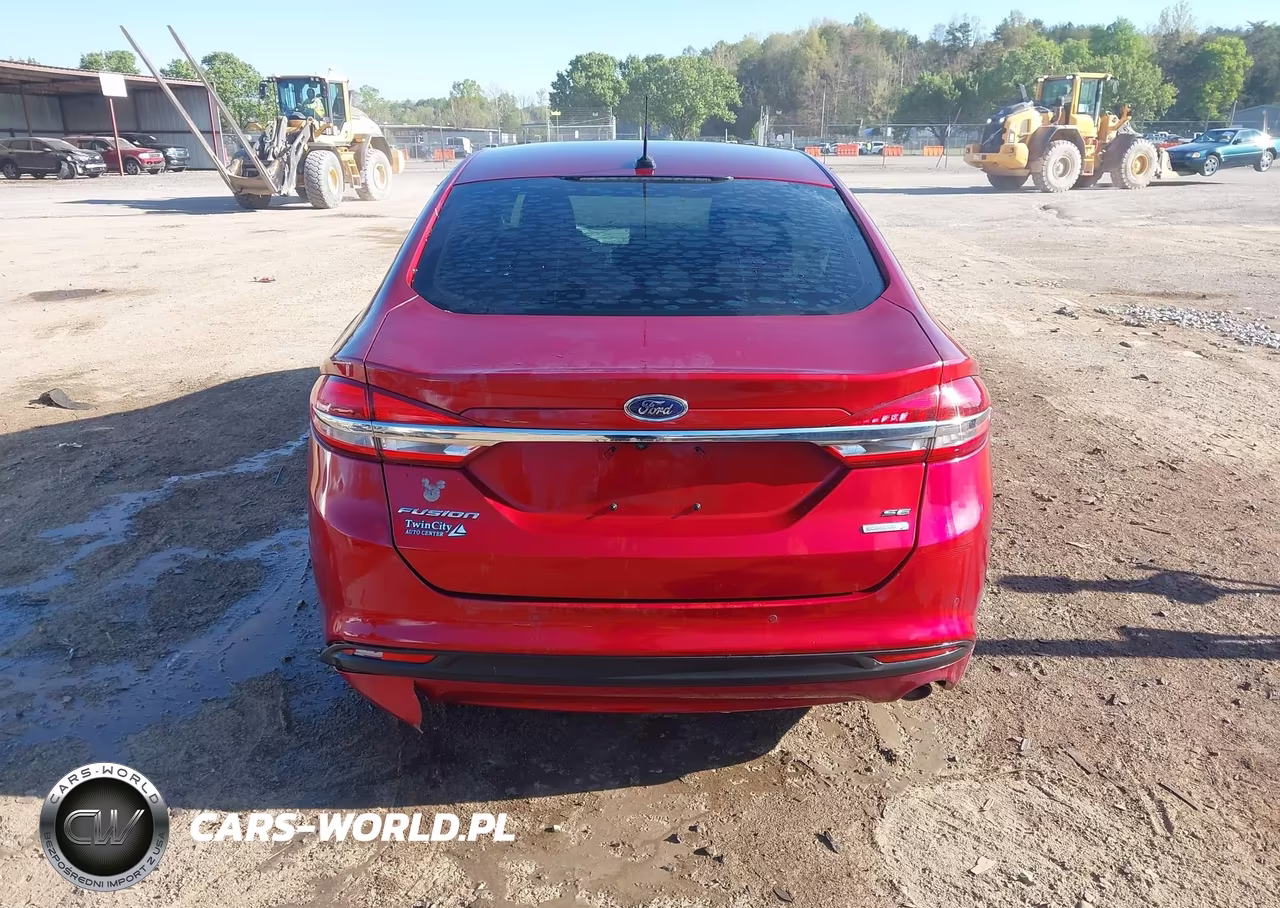 2018 Ford Fusion Se VIN:3FA6P0HD8JR178954 - 17