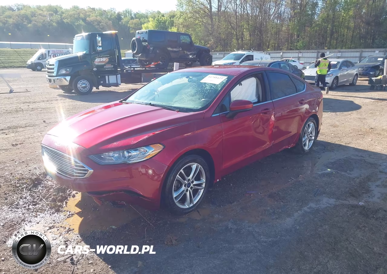 2018 Ford Fusion Se VIN:3FA6P0HD8JR178954 - 2