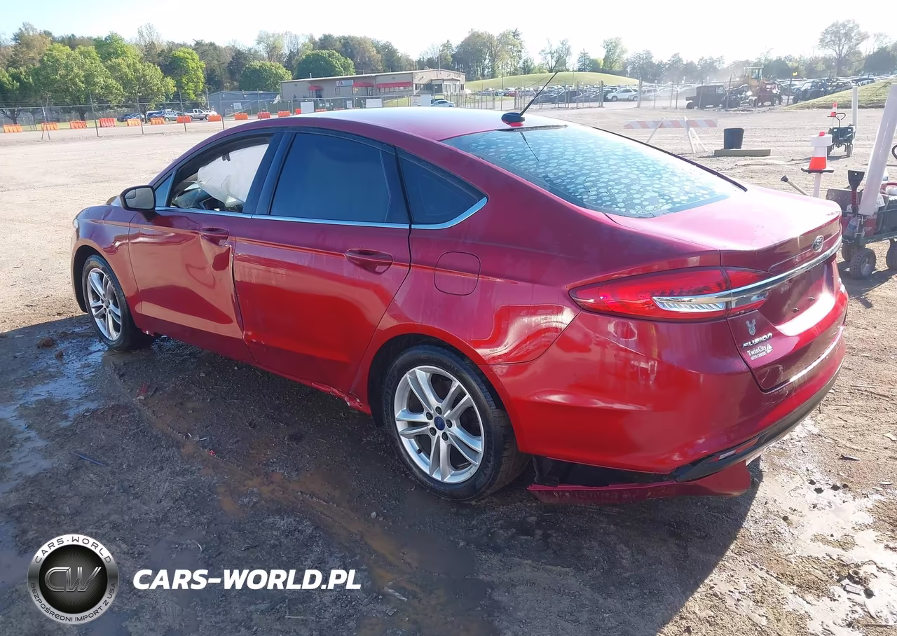 2018 Ford Fusion Se VIN:3FA6P0HD8JR178954 - 3