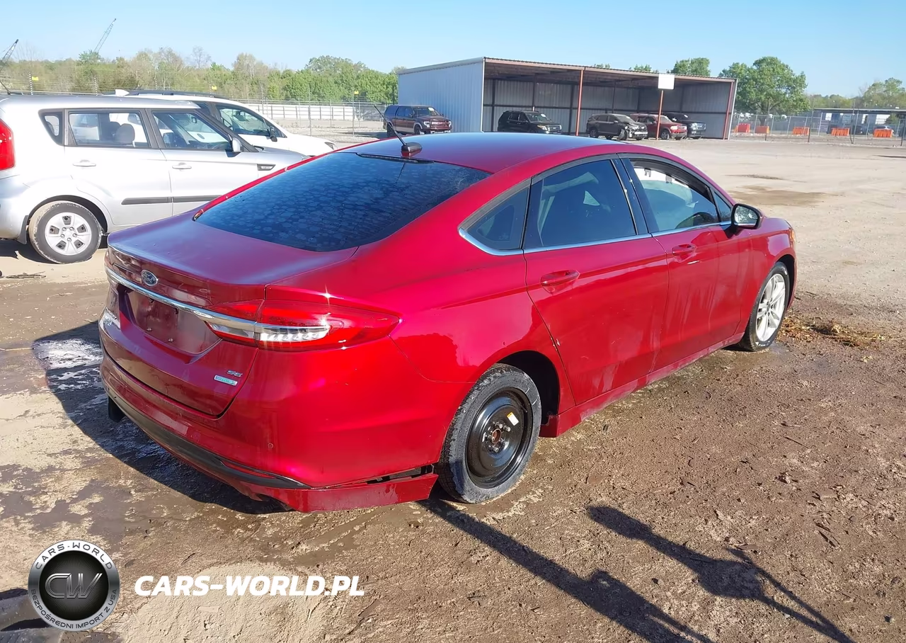 2018 Ford Fusion Se VIN:3FA6P0HD8JR178954 - 4
