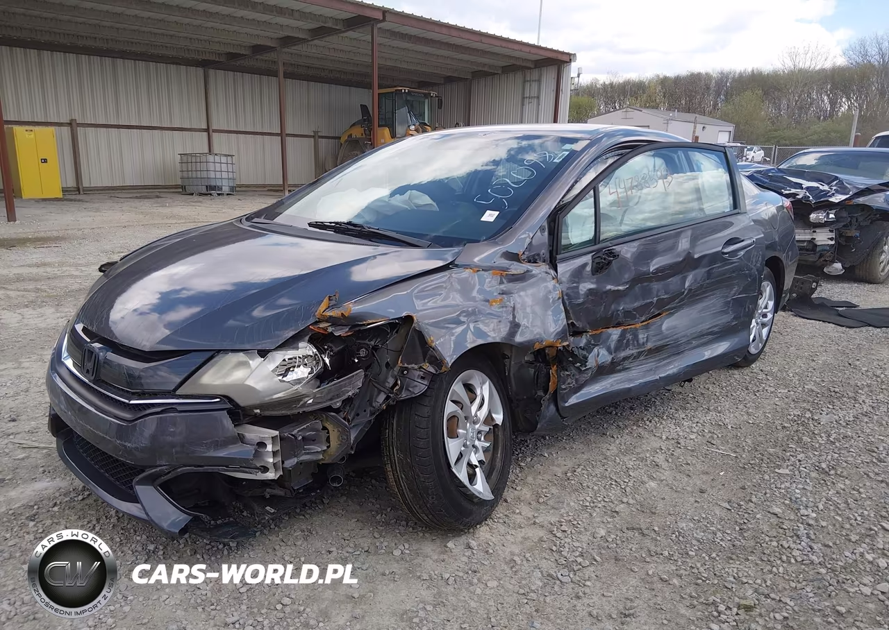 2014 Honda Civic Lx VIN:2HGFG3B53EH502098 - 2