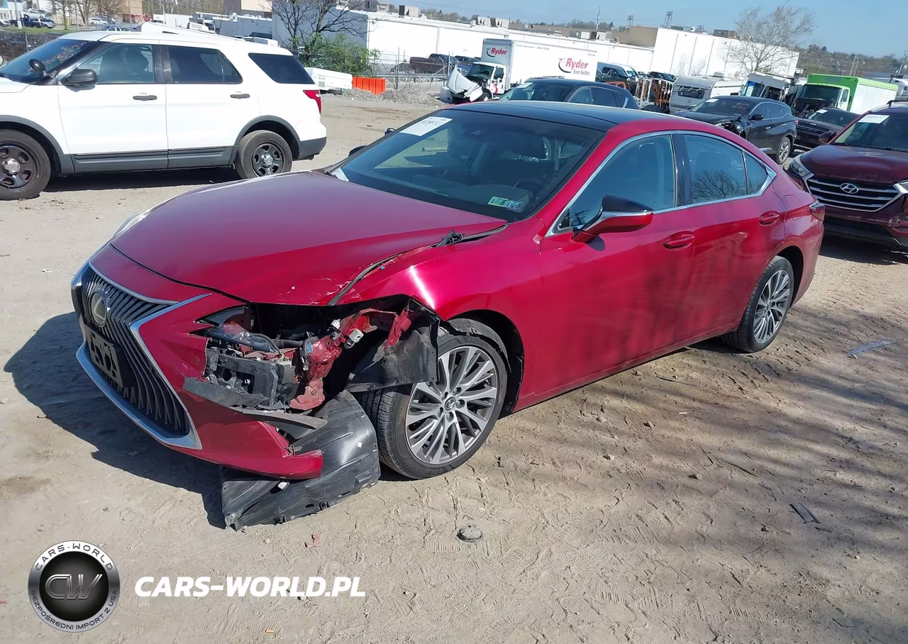 2019 Lexus Es 350 VIN:58ABZ1B11KU028481 - 2