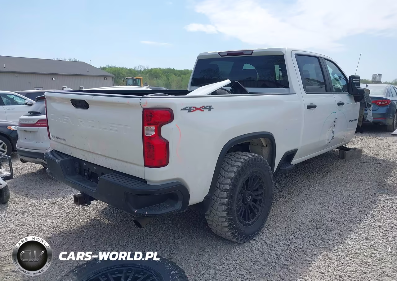 2020 Chevrolet Silverado 2500Hd 4Wd Standard Bed Wt VIN:1GC1YLE77LF349355 - 4