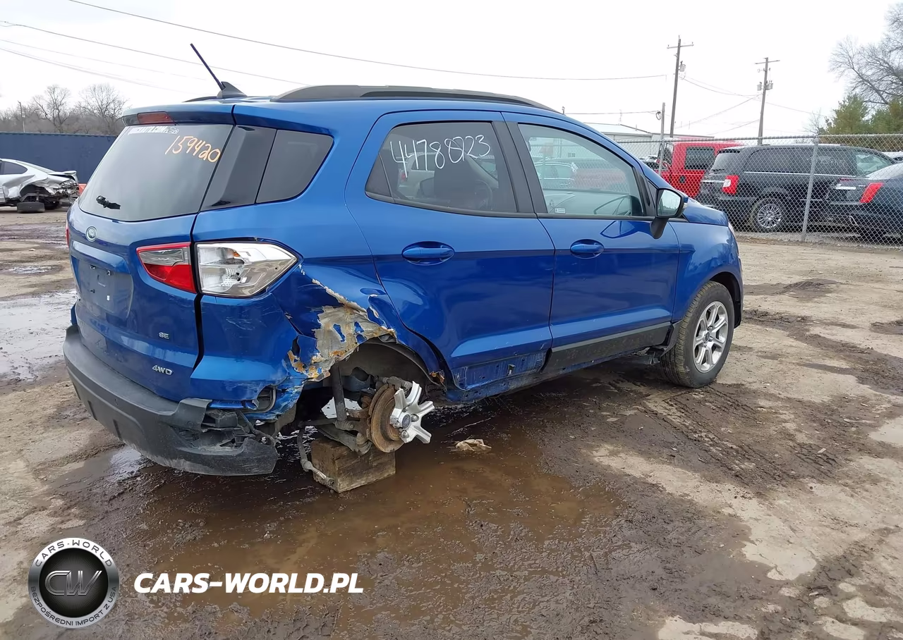 2018 Ford Ecosport Se VIN:MAJ6P1UL6JC159420 - 4