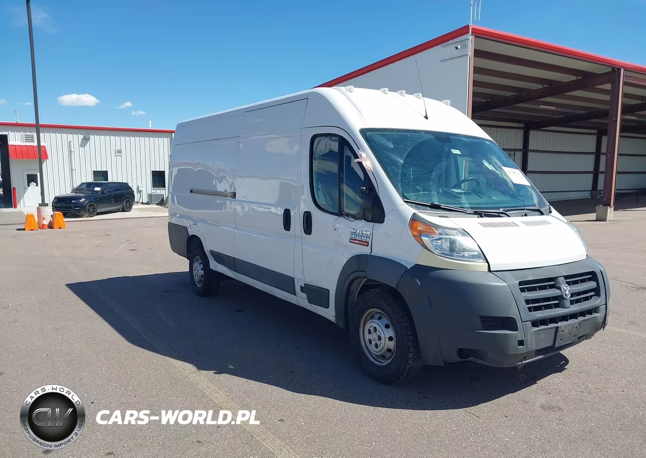 2018 Ram Promaster 3500 Cargo Van High Roof 159 Wb Ext