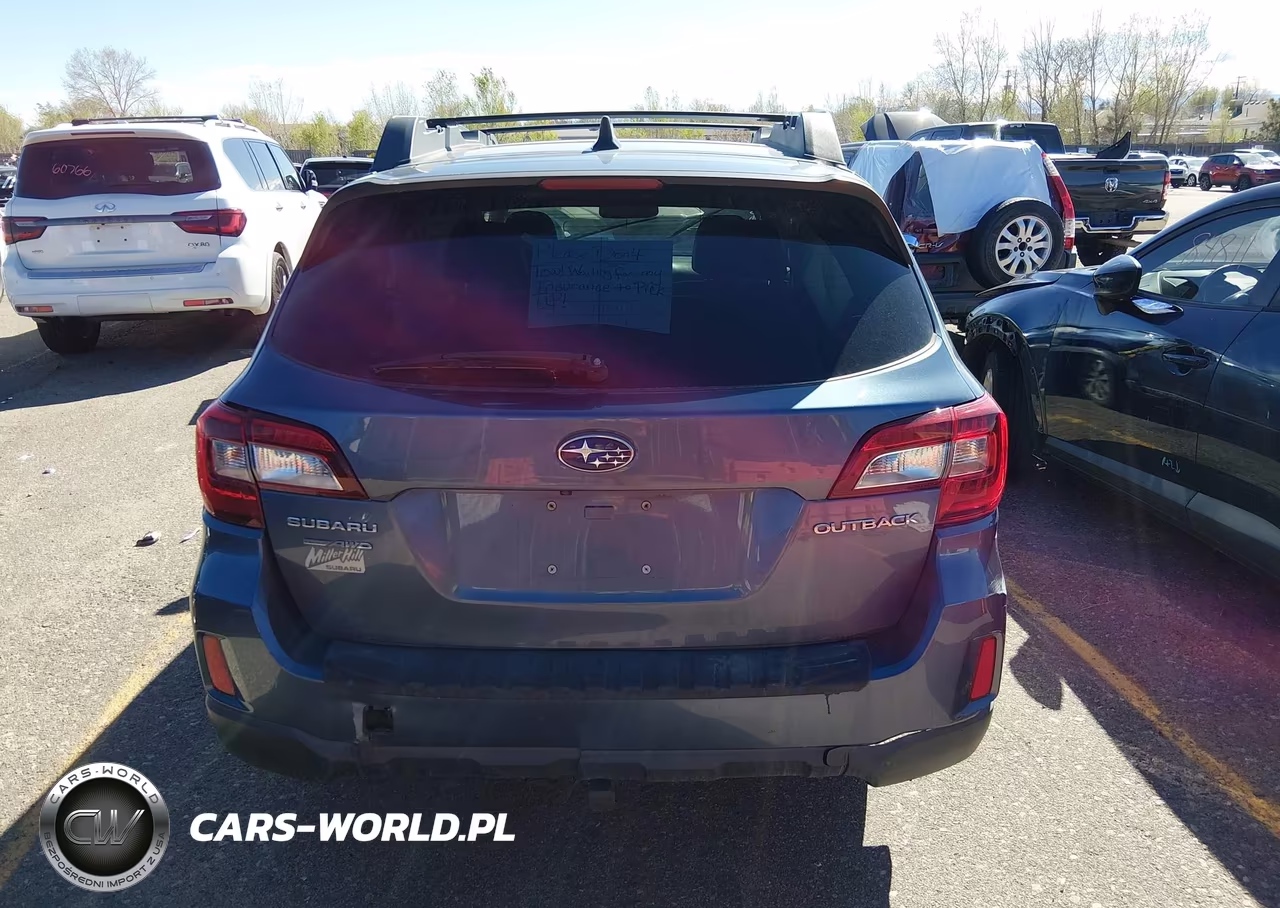 2016 Subaru Outback 2.5I Limited VIN:4S4BSBNC3G3237829 - 17