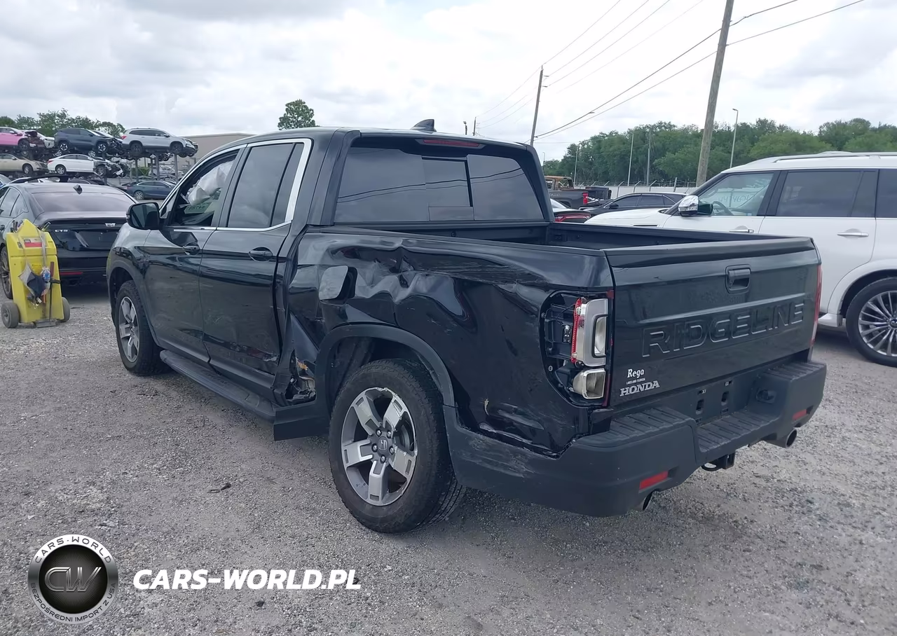2025 Honda Ridgeline Rtl VIN:5FPYK3F59SB011284 - 3