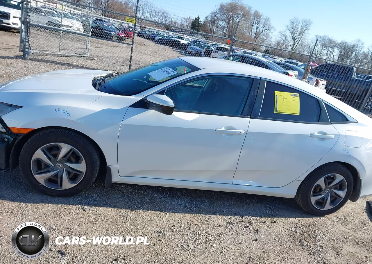 2020 Honda Civic Lx VIN:2HGFC2F66LH519449 - 15