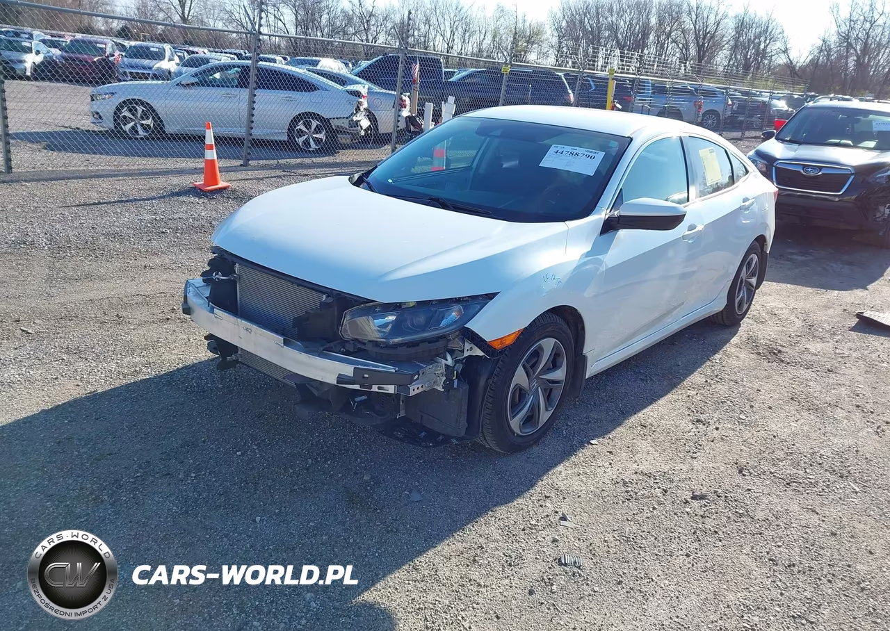 2020 Honda Civic Lx VIN:2HGFC2F66LH519449 - 2
