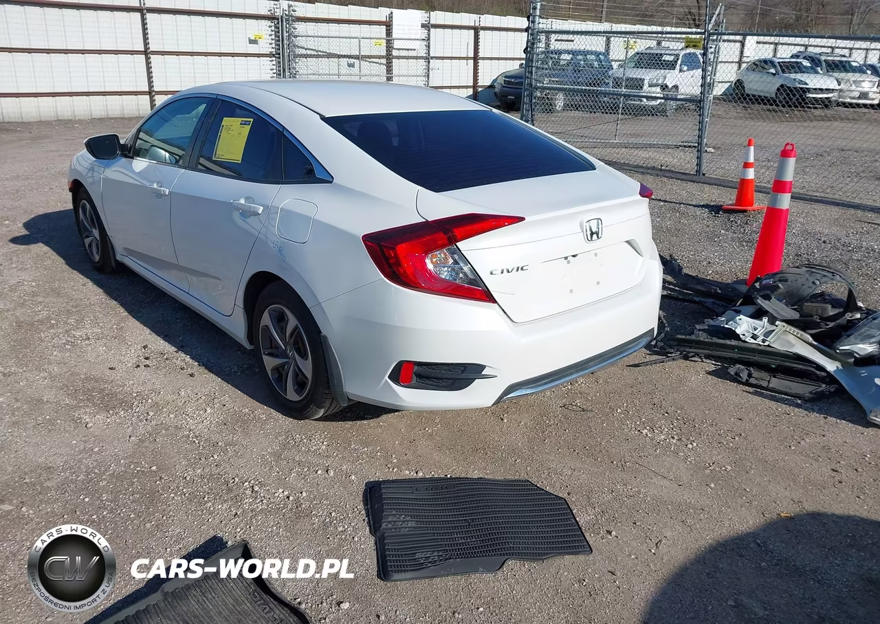 2020 Honda Civic Lx VIN:2HGFC2F66LH519449 - 3