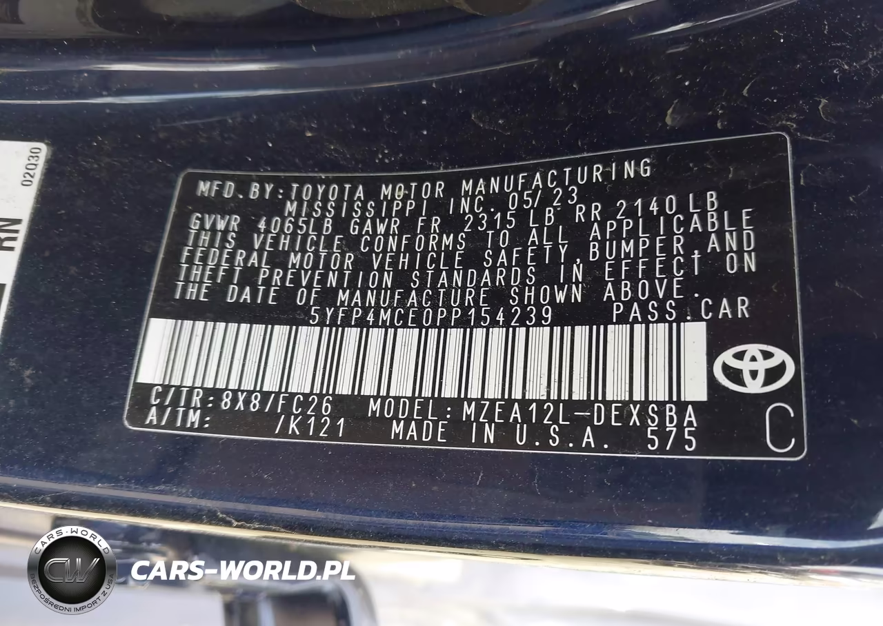 2023 Toyota Corolla Se VIN:5YFP4MCE0PP154239 - 9