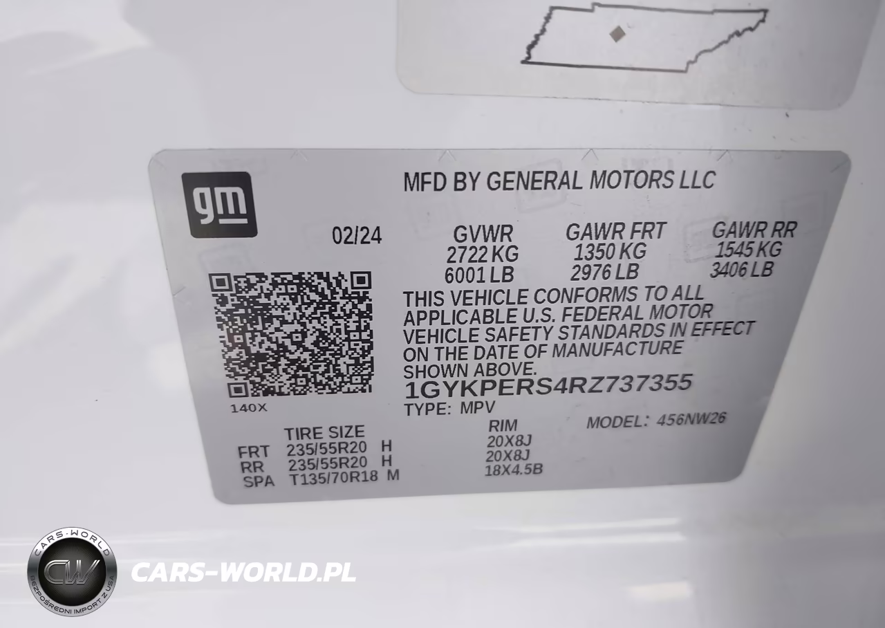 2024 Cadillac Xt6 Fwd Premium Luxury VIN:1GYKPERS4RZ737355 - 9
