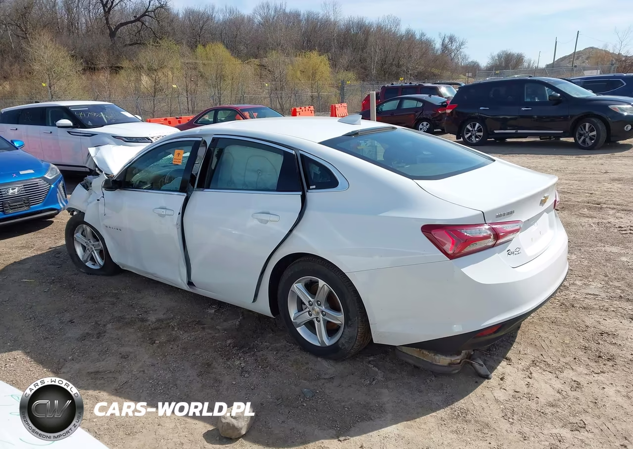 2022 Chevrolet Malibu Fwd Lt VIN:1G1ZD5STXNF150789 - 3