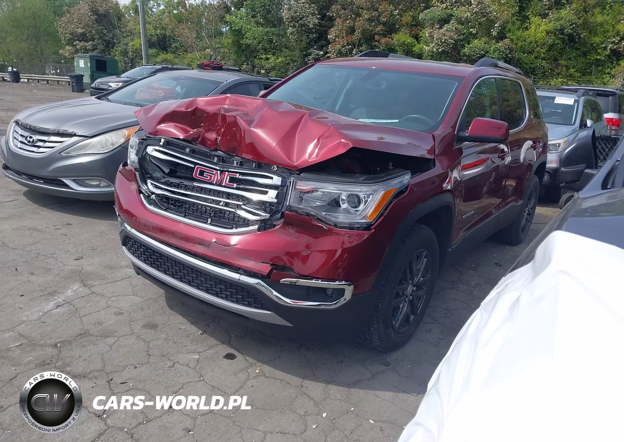2018 GMC Acadia Slt-1 VIN:1GKKNMLS7JZ127151 - 2