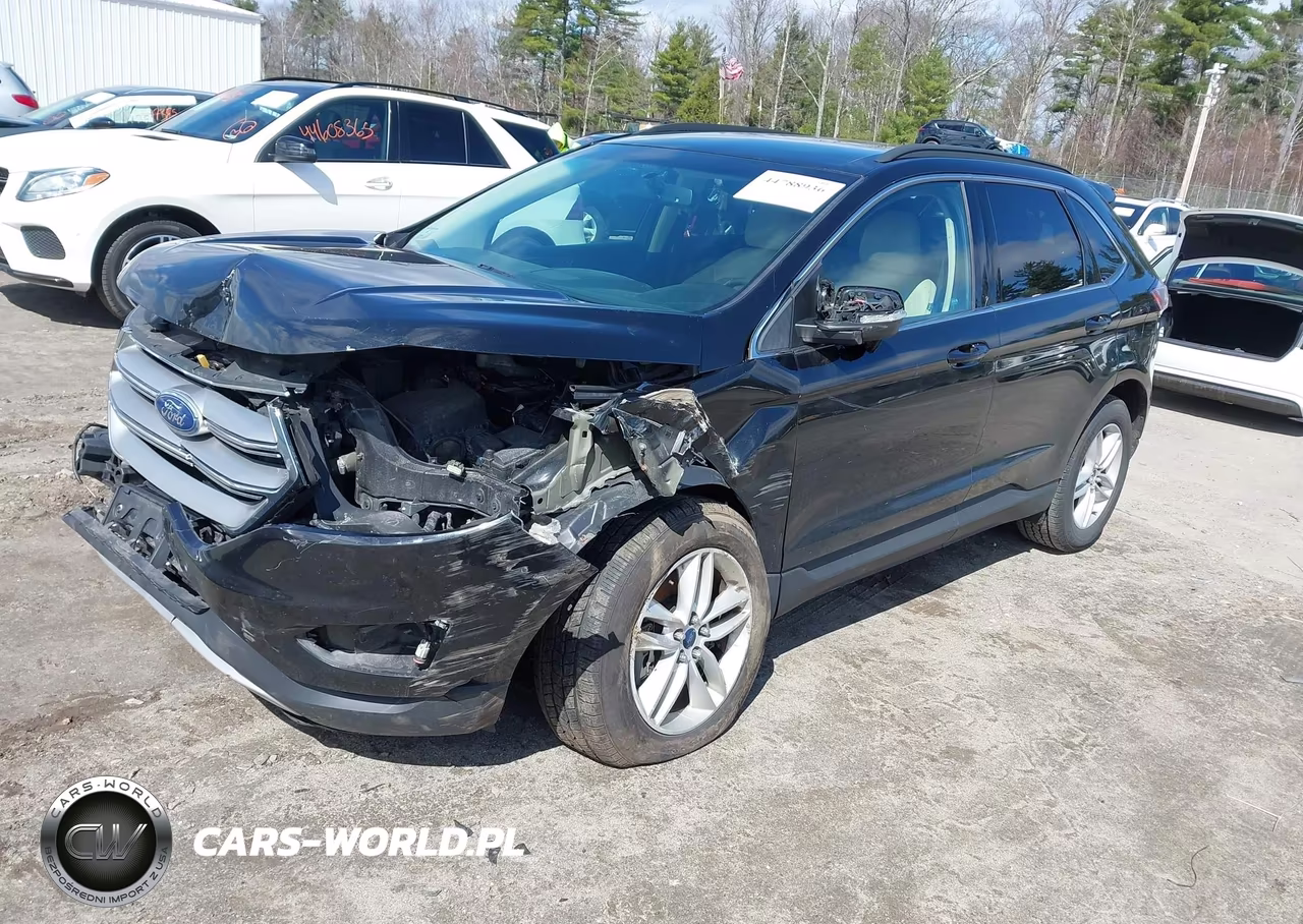 2015 Ford Edge Sel VIN:2FMTK4J83FBB39853 - 2