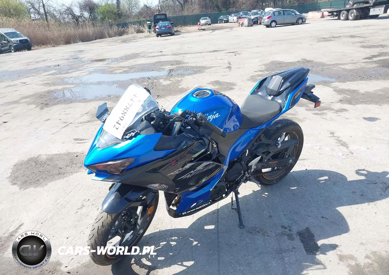 2023 Kawasaki Ex400 VIN:JKAEXKH11PDAN7527 - 2