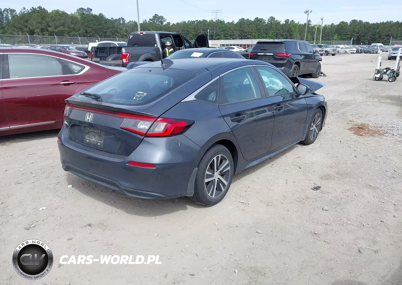 2024 Honda Civic Lx VIN:19XFL2H53RE011673 - 4