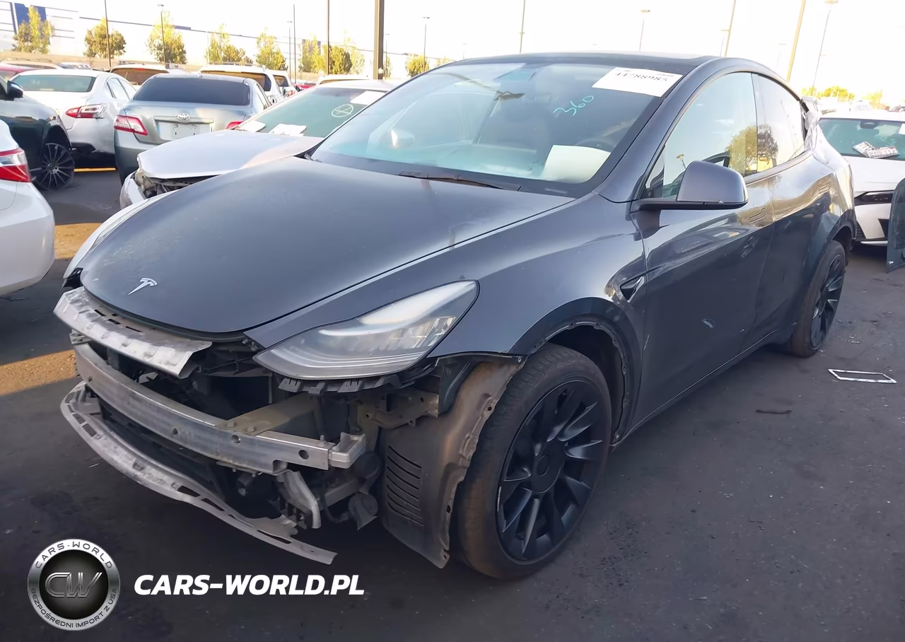 2021 Tesla Model Y Long Range Dual Motor All-Wheel Drive VIN:5YJYGAEE8MF180134 - 2