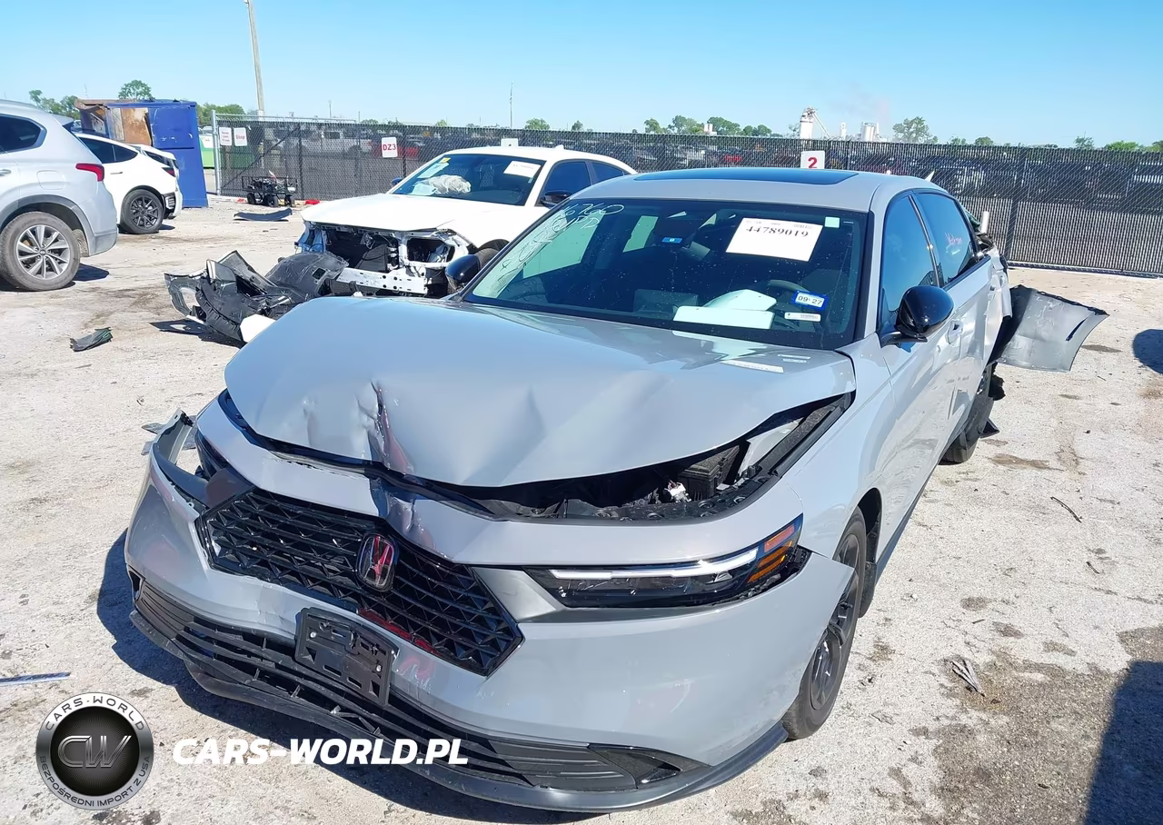 2025 Honda Accord Se VIN:1HGCY1F4XSA052286 - 2