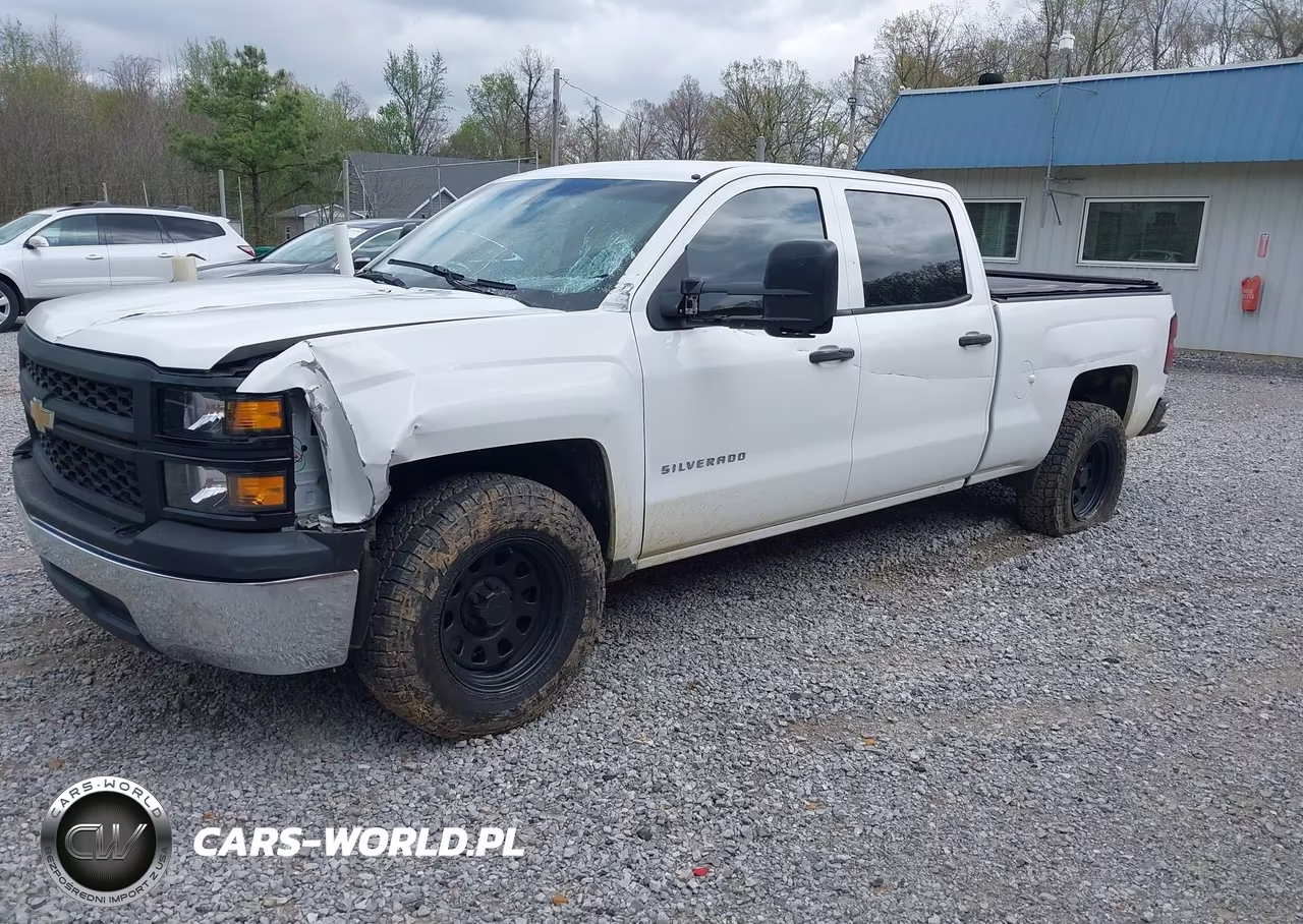 2014 Chevrolet Silverado 1500 Work Truck 1Wt VIN:3GCPCPEH1EG187412 - 2