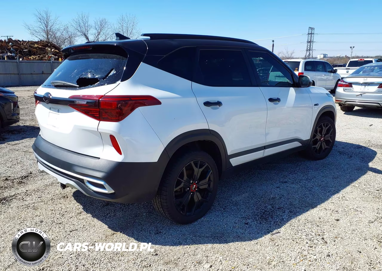 2021 Kia Seltos Sx Turbo VIN:KNDETCA28M7156248 - 4