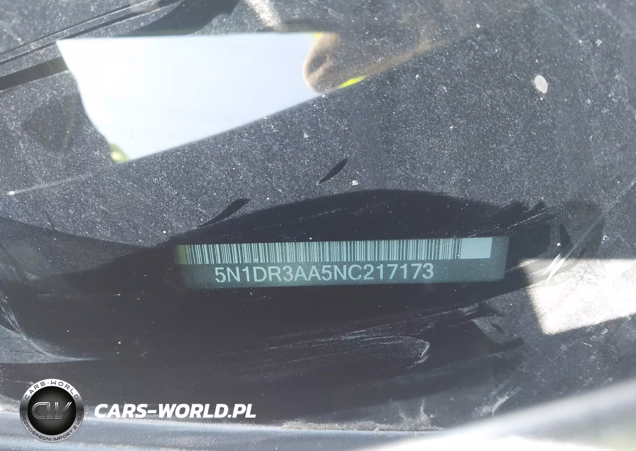 2022 Nissan Pathfinder S 2Wd VIN:5N1DR3AA5NC217173 - 9