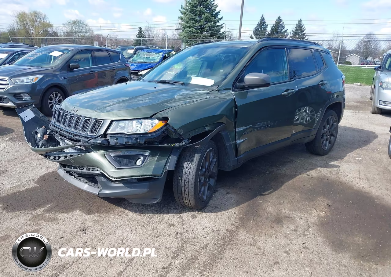 2021 Jeep Compass 80Th Anniversary 4X4 VIN:3C4NJDEB8MT565092 - 2