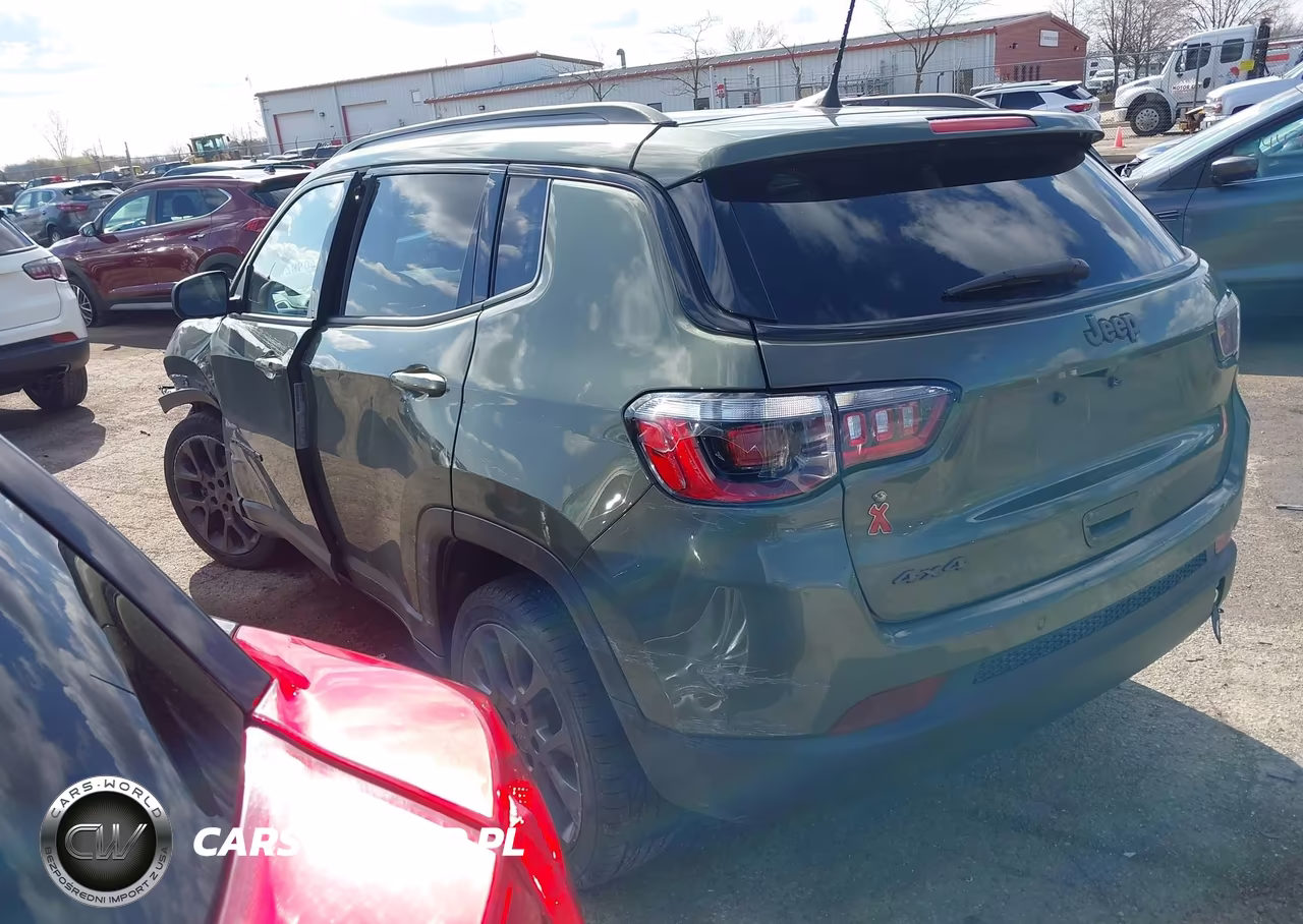 2021 Jeep Compass 80Th Anniversary 4X4 VIN:3C4NJDEB8MT565092 - 3