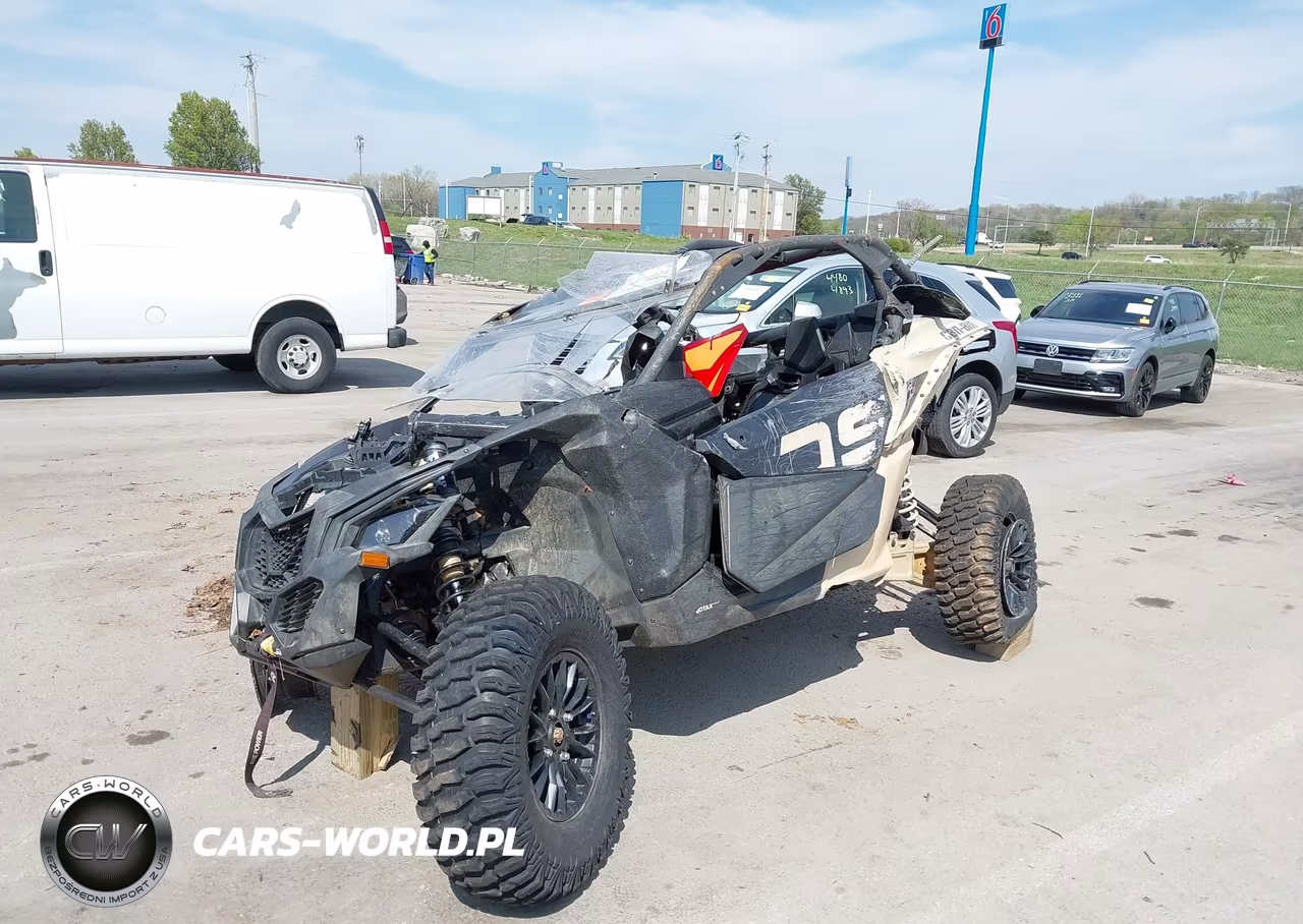 2023 Can-Am Maverick X3 Ds Turbo VIN:3JBVGAY43PE001744 - 2