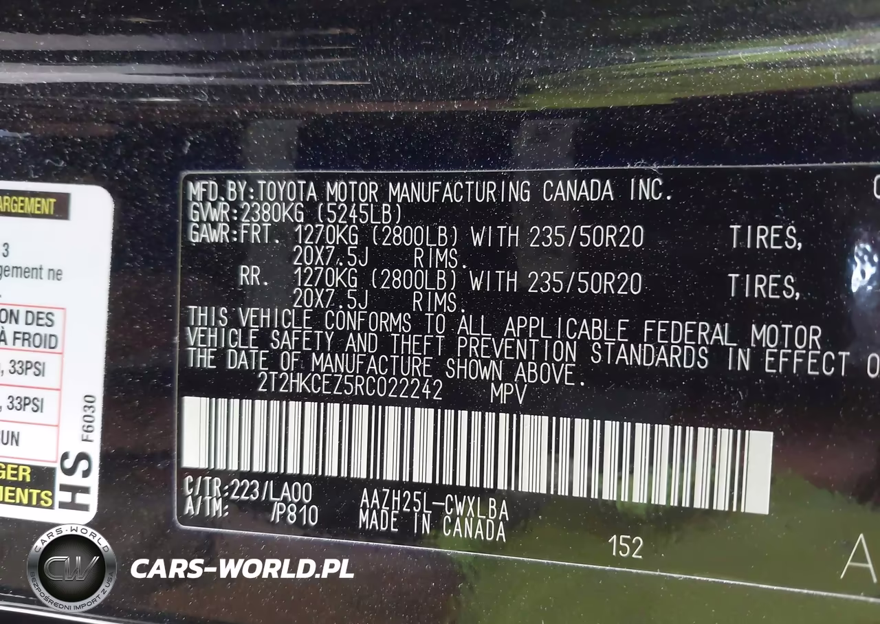 2024 Lexus Nx 350H Luxury VIN:2T2HKCEZ5RC022242 - 9