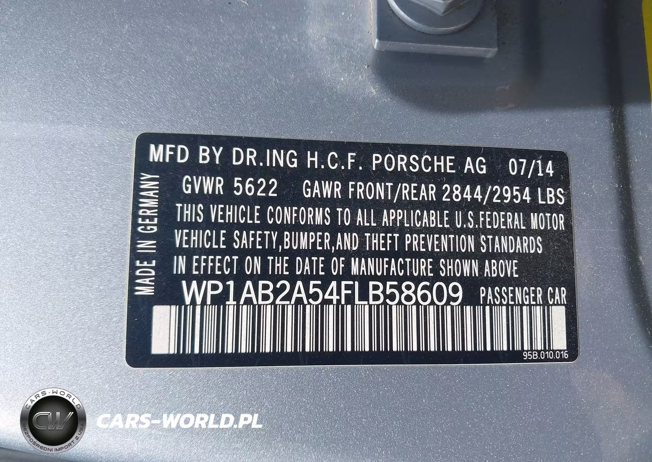 2015 Porsche Macan S VIN:WP1AB2A54FLB58609 - 9