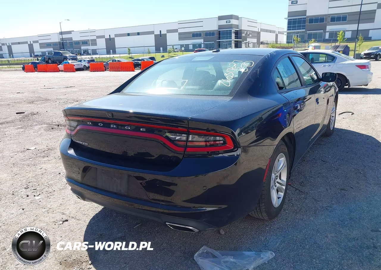 2020 Dodge Charger Sxt Rwd VIN:2C3CDXBG5LH119624 - 4