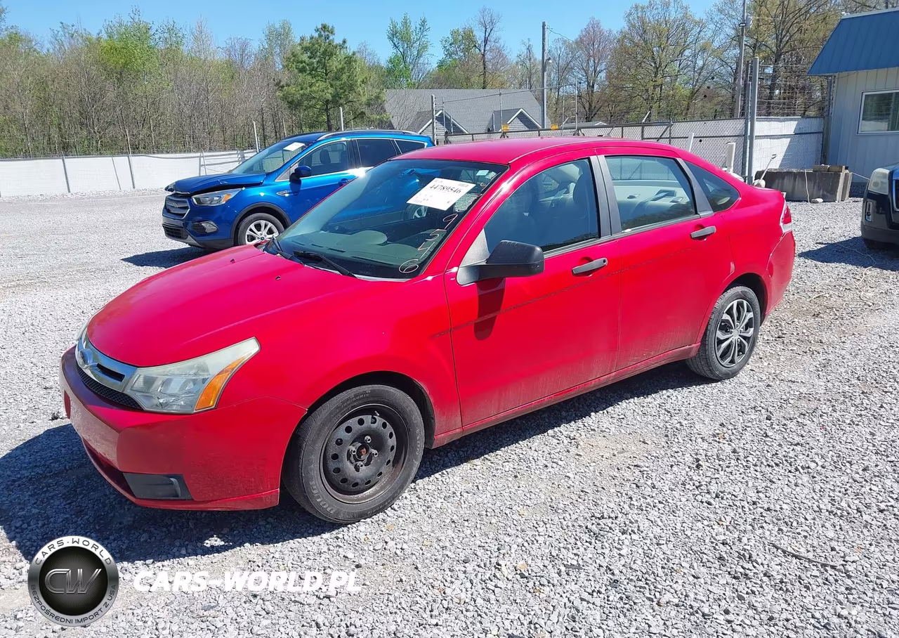 2008 Ford Focus S VIN:1FAHP34N08W133197 - 2