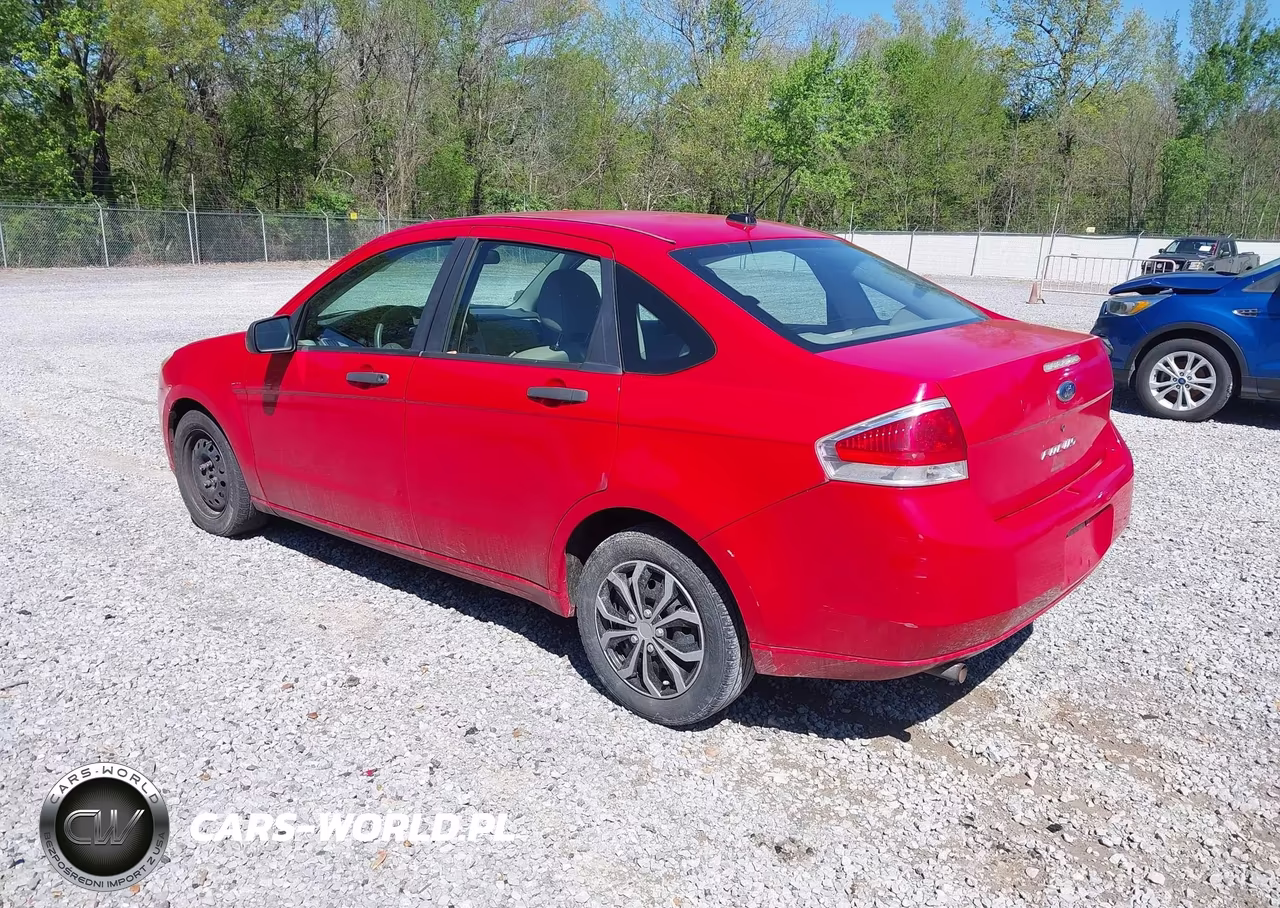 2008 Ford Focus S VIN:1FAHP34N08W133197 - 3
