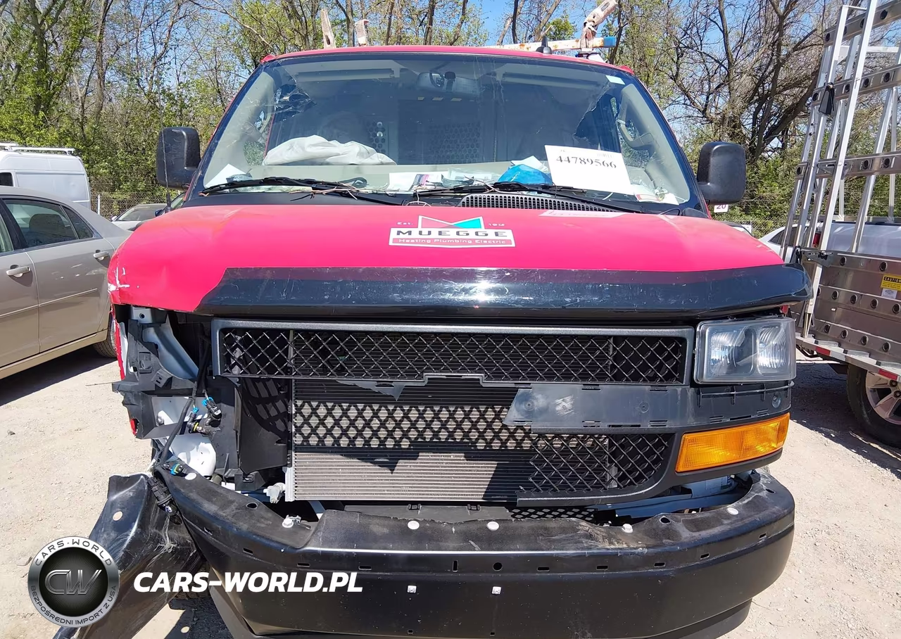 2023 Chevrolet Express Cargo Rwd 2500 Regular Wheelbase Wt VIN:1GCWGAFP7P1225102 - 12