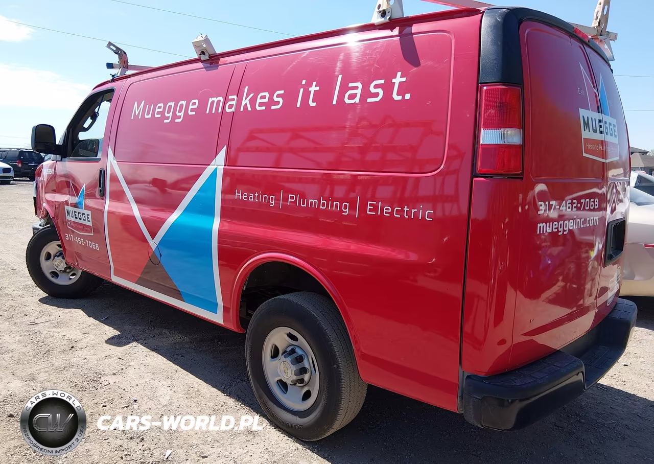 2023 Chevrolet Express Cargo Rwd 2500 Regular Wheelbase Wt VIN:1GCWGAFP7P1225102 - 3