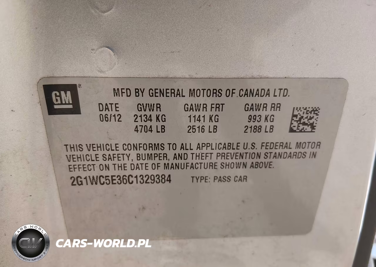 2012 Chevrolet Impala Ltz VIN:2G1WC5E36C1329384 - 9