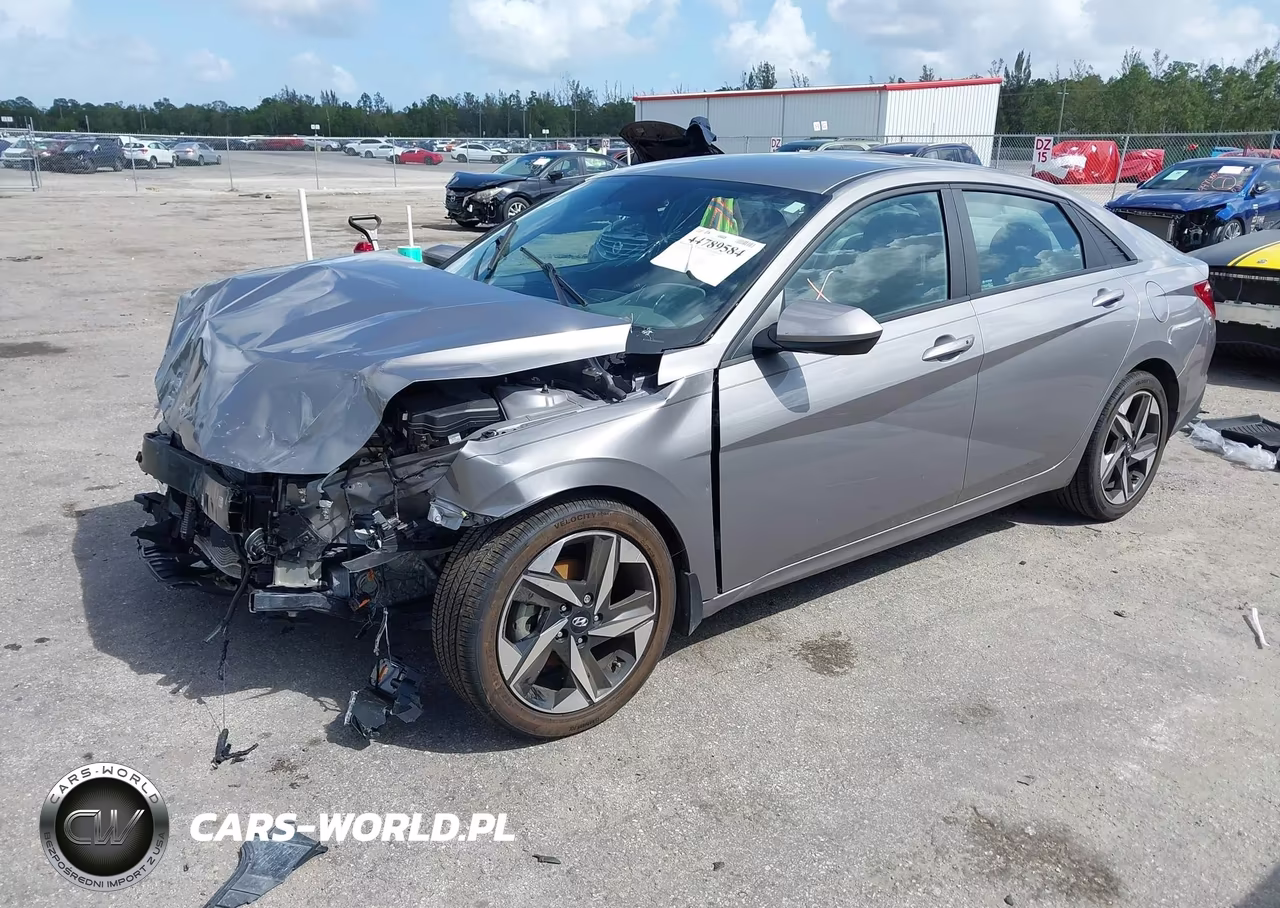 2023 Hyundai Elantra Sel VIN:KMHLS4AG1PU569349 - 2
