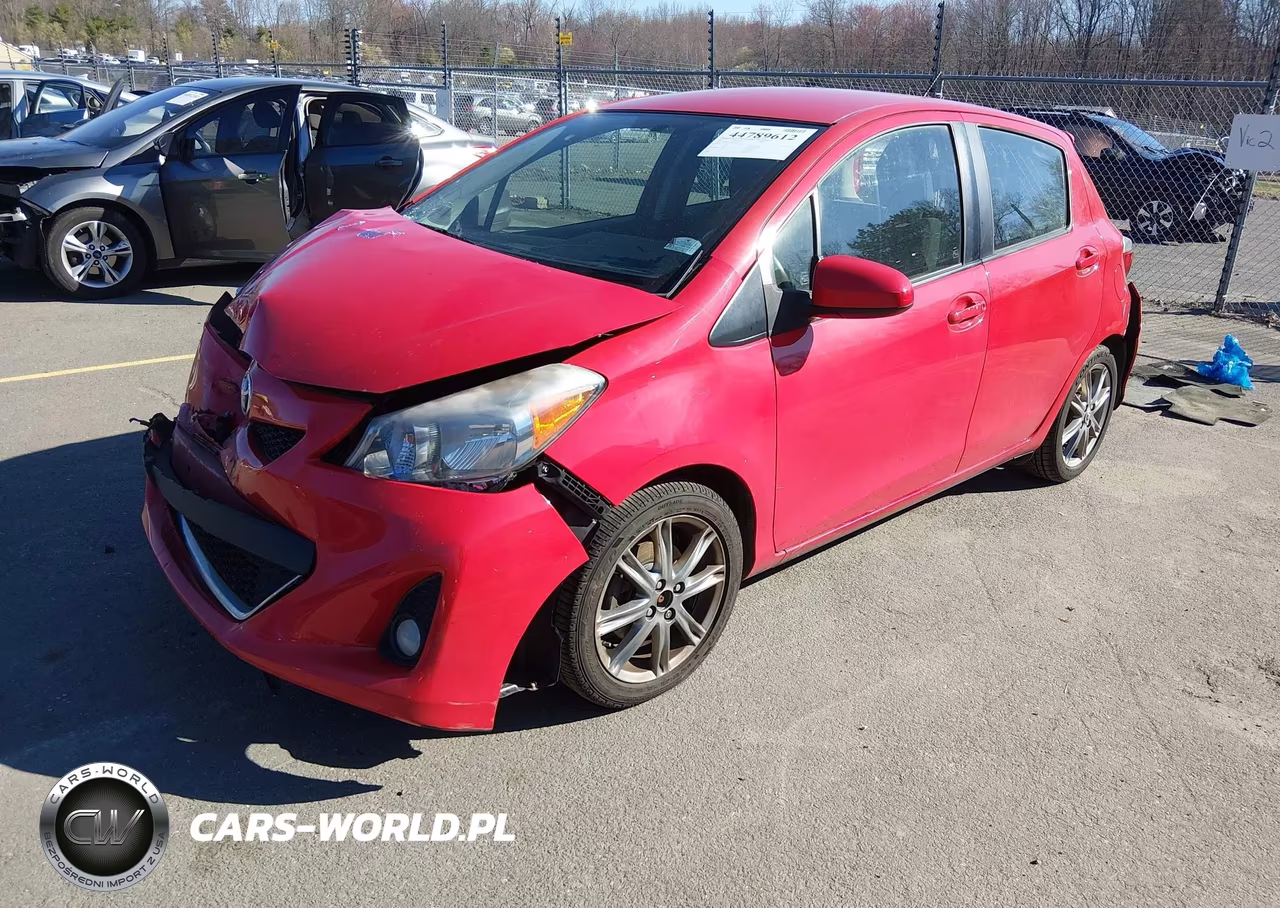 2013 Toyota Yaris Se VIN:JTDKTUD31DD565724 - 2