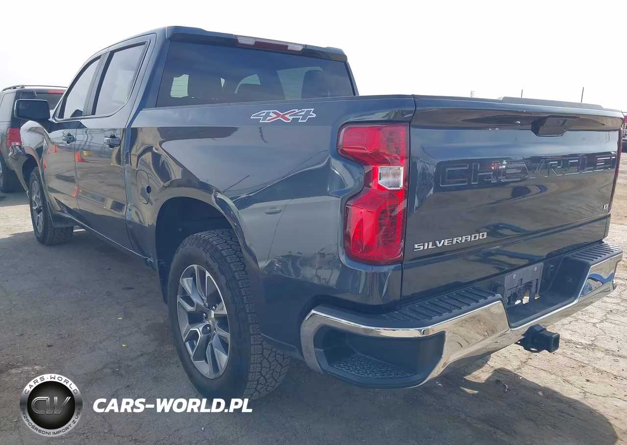 2021 Chevrolet Silverado 1500 4Wd Short Bed Lt VIN:1GCUYDED5MZ434137 - 3